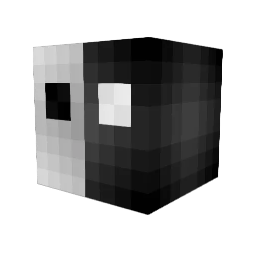 Th4n4topsis Minecraft avatar head, 3D render
