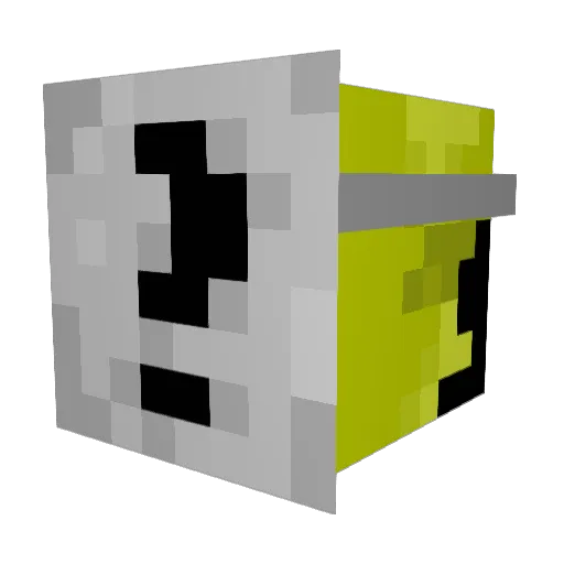 ThAlTo Minecraft avatar head, 3D render