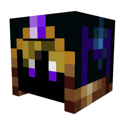 ThWrlck Minecraft avatar head, 3D render