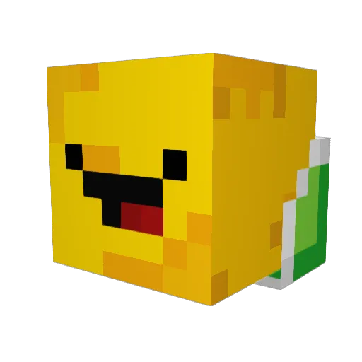 ThaCheesyBoi Minecraft avatar head, 3D render