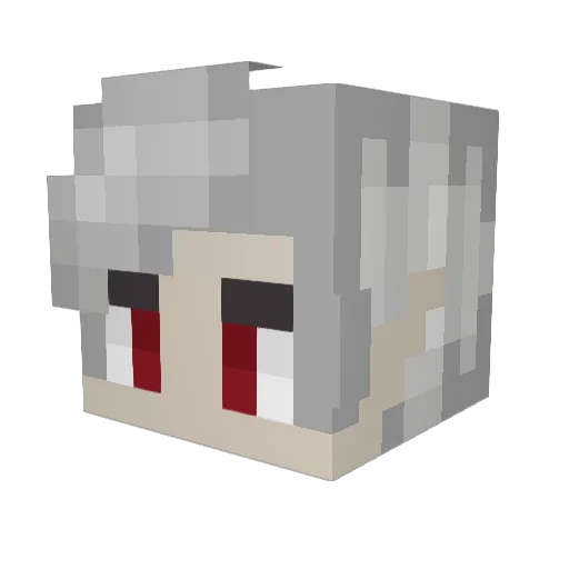 ThaMaSoN Minecraft avatar head, 3D render