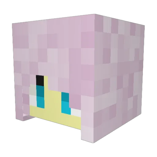Thaecrasis2 Minecraft avatar head, 3D render