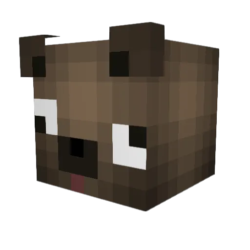 ThagHung Minecraft avatar head, 3D render