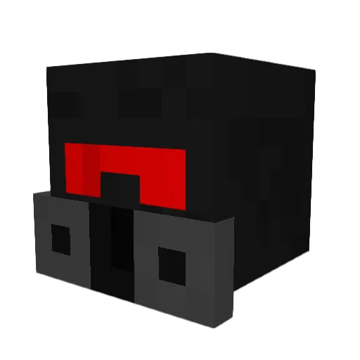 ThaiBlaster Minecraft avatar head, 3D render