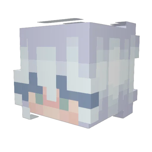 ThaiFewd Minecraft avatar head, 3D render