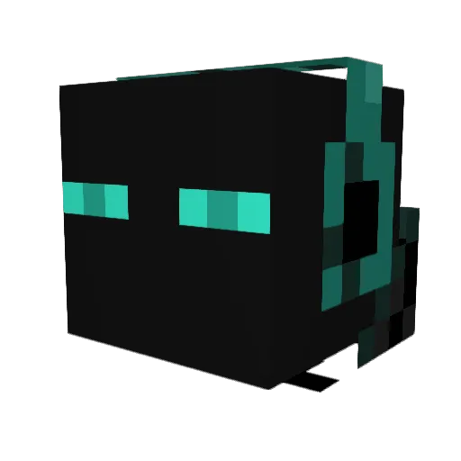 Thalamuss Minecraft avatar head, 3D render
