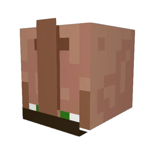 ThalmoR_ Minecraft avatar head, 3D render