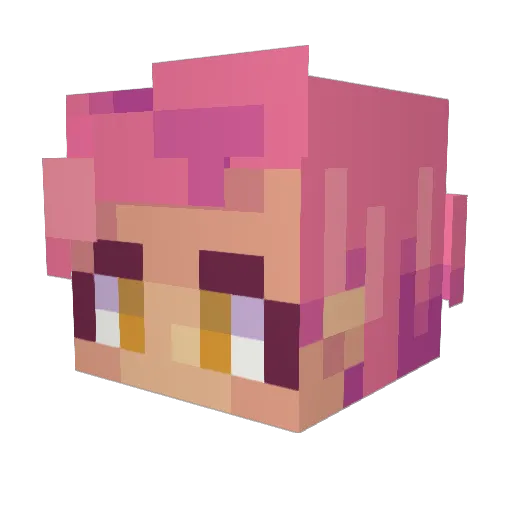 ThamerGamer1 Minecraft avatar head, 3D render