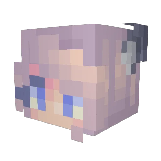 Thamer____ Minecraft avatar head, 3D render