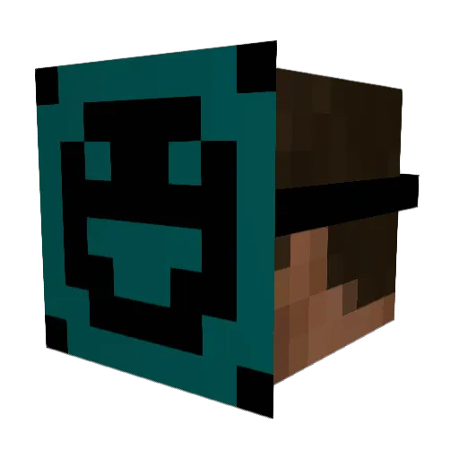 Thamerwaste Minecraft avatar head, 3D render