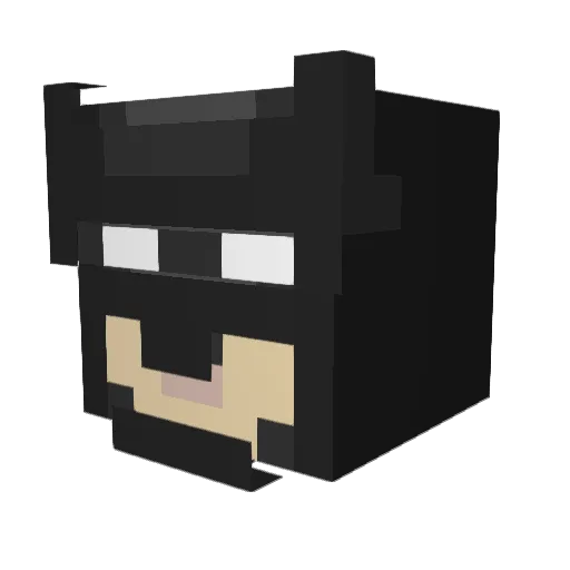 Thamid4 Minecraft avatar head, 3D render
