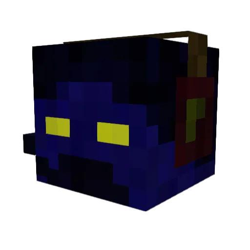 ThamosGHG Minecraft avatar head, 3D render