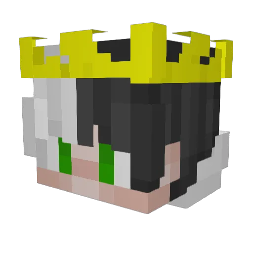 ThanhGS1991 Minecraft avatar head, 3D render