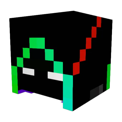 Thanton2010 Minecraft avatar head, 3D render