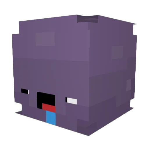 Thanus13 Minecraft avatar head, 3D render