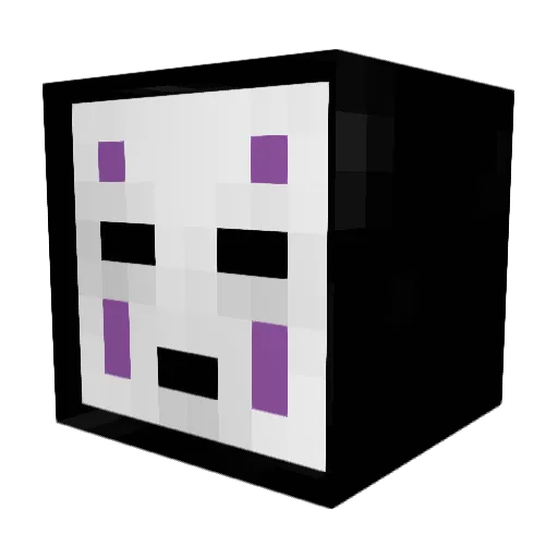 Thara_kun Minecraft avatar head, 3D render