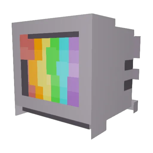 Tharvik Minecraft avatar head, 3D render
