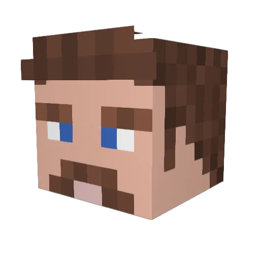 That1Swansonator Minecraft avatar head, 3D render