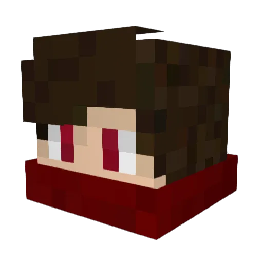 That1kidguy Minecraft avatar head, 3D render
