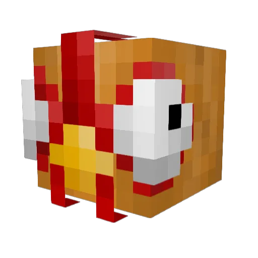 ThatBeaner420 Minecraft avatar head, 3D render