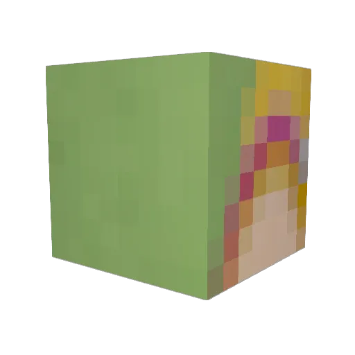 ThatBlueToad Minecraft avatar head, 3D render