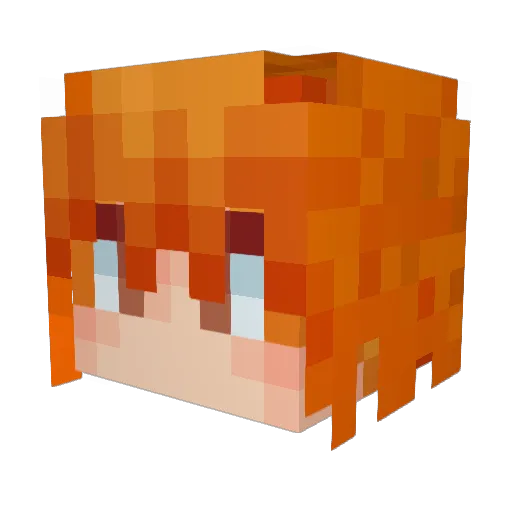 ThatBoiDre Minecraft avatar head, 3D render