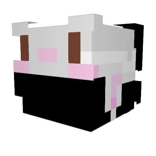 ThatBrilliant Minecraft avatar head, 3D render