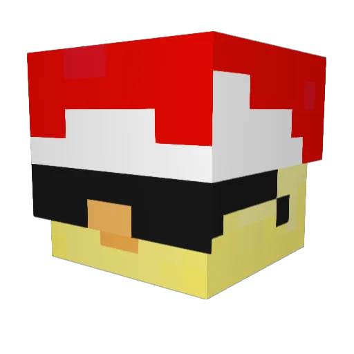 ThatBusa Minecraft avatar head, 3D render