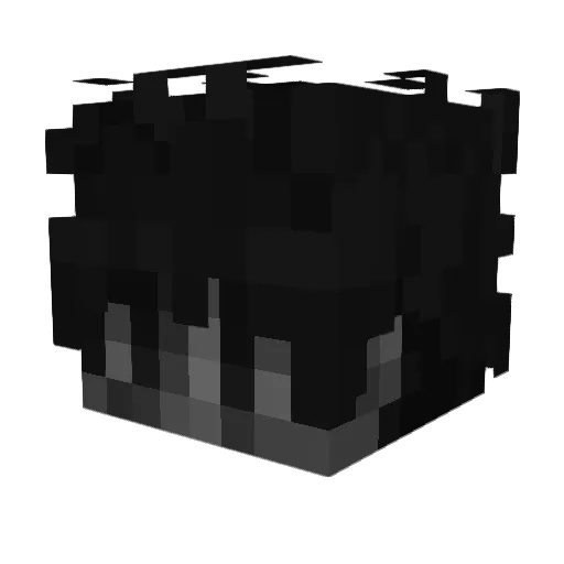 ThatCloud Minecraft avatar head, 3D render