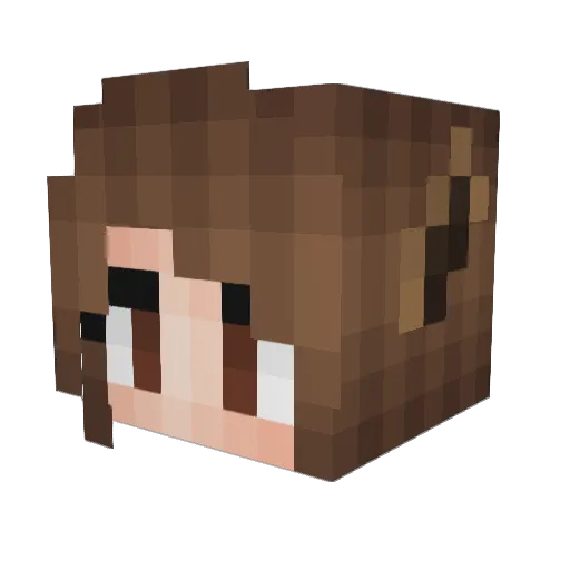 ThatDamnGypsy Minecraft avatar head, 3D render