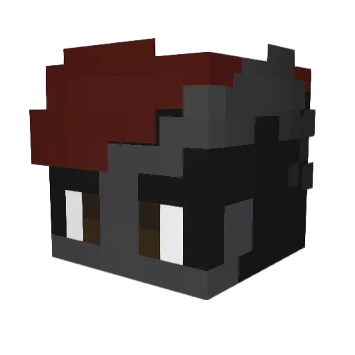 ThatDudeAsher Minecraft avatar head, 3D render