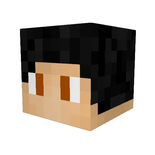 ThatDutchPerson_ Minecraft avatar head, 3D render