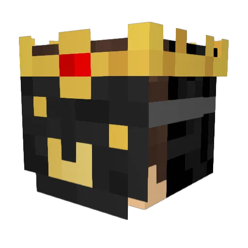 ThatFrenchOasis Minecraft avatar head, 3D render