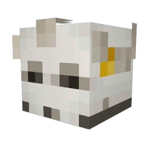 ThatGaiaGirl Minecraft avatar head, 3D render