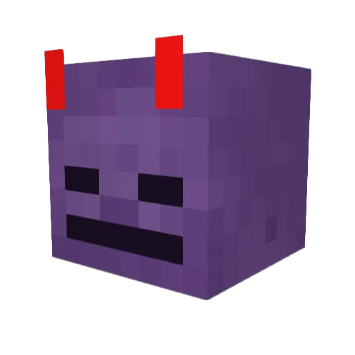 ThatGameGhost Minecraft avatar head, 3D render