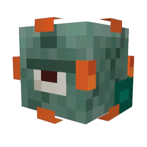 ThatGuardianGuy Minecraft avatar head, 3D render