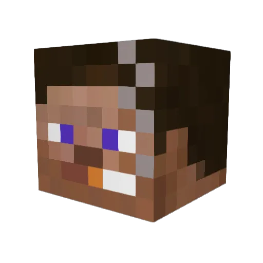 ThatGuy1469 Minecraft avatar head, 3D render