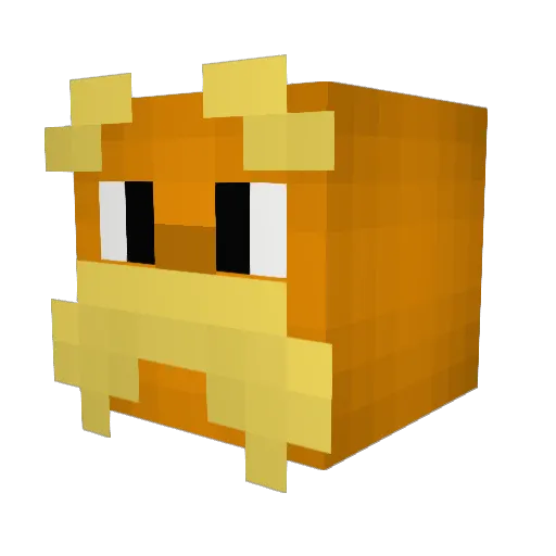 ThatGuy275 Minecraft avatar head, 3D render