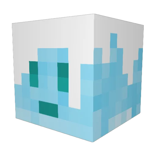 ThatGuyAJ3 Minecraft avatar head, 3D render