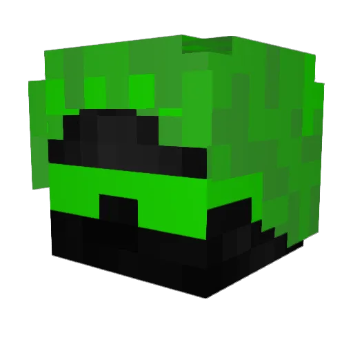 ThatGuyArc_ Minecraft avatar head, 3D render