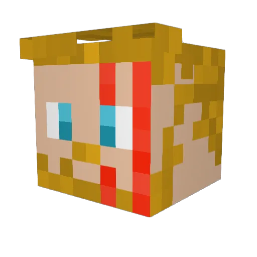 ThatGuyBrian Minecraft avatar head, 3D render