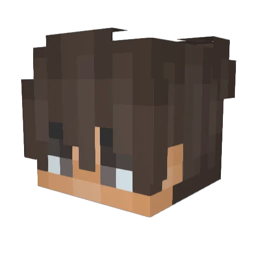 ThatGuyJ15 Minecraft avatar head, 3D render