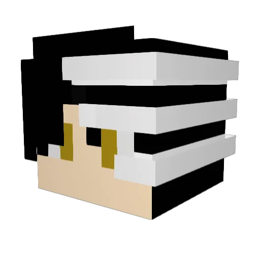 ThatGuyJas_ Minecraft avatar head, 3D render