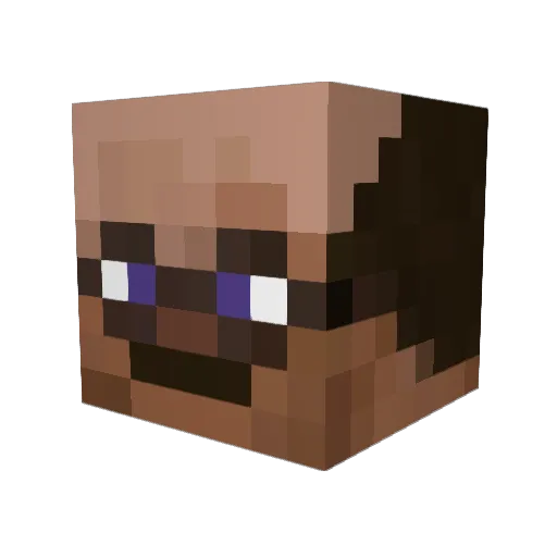 ThatGuyMcG Minecraft avatar head, 3D render