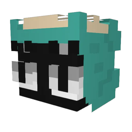 ThatGuyMythic Minecraft avatar head, 3D render