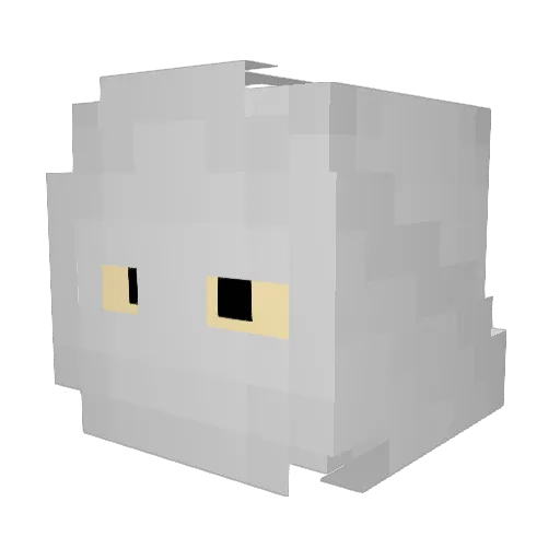 ThatGuyWeba Minecraft avatar head, 3D render