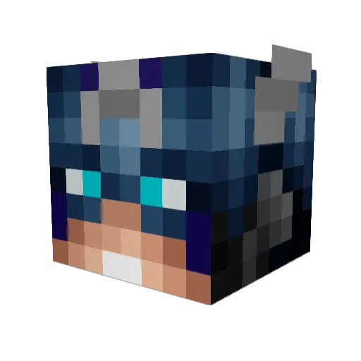 ThatIrishn00b Minecraft avatar head, 3D render