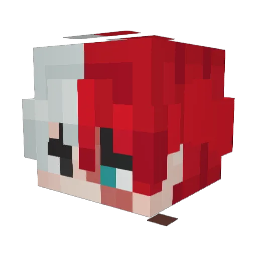 ThatKidGon Minecraft avatar head, 3D render