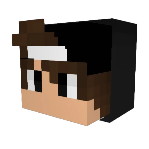 ThatMatt10 Minecraft avatar head, 3D render