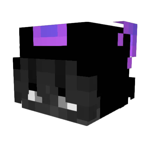Minecraft-Avatar von ThatMoonGuy: Kopf als 3D-Render